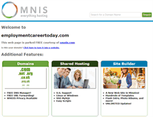 Tablet Screenshot of employmentcareertoday.com